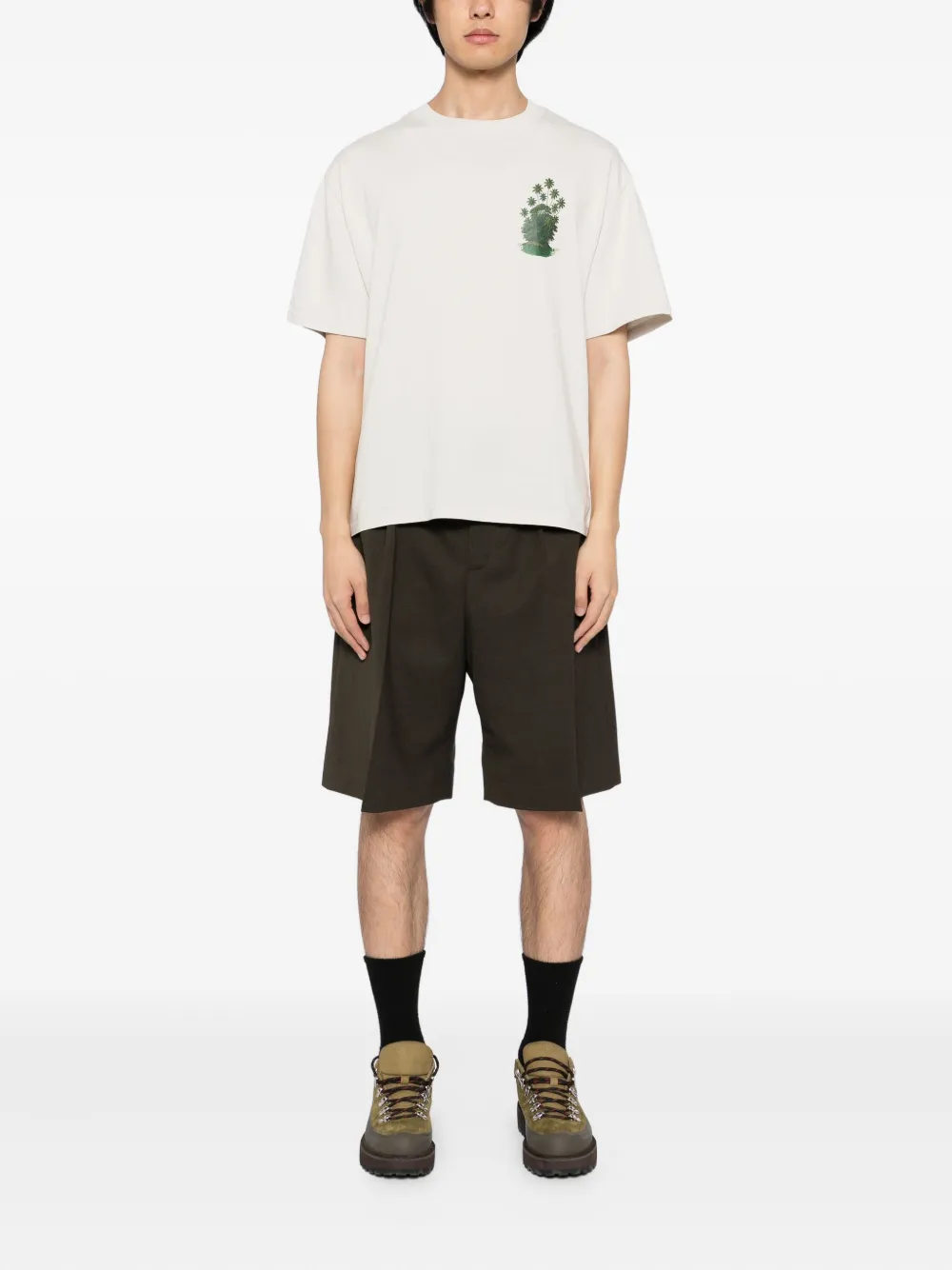 Melt parrot-embroidered T-shirt | T-Shirts | Image 2