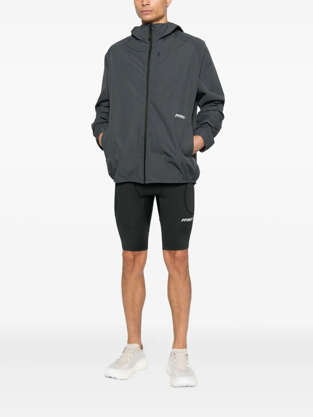 Family First hooded zip performance jacket | Lightweight Jackets | Image 2