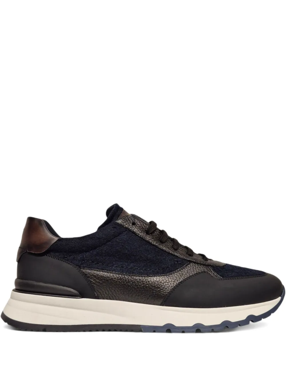 Barrett panelled sneakers | Black | Image 1