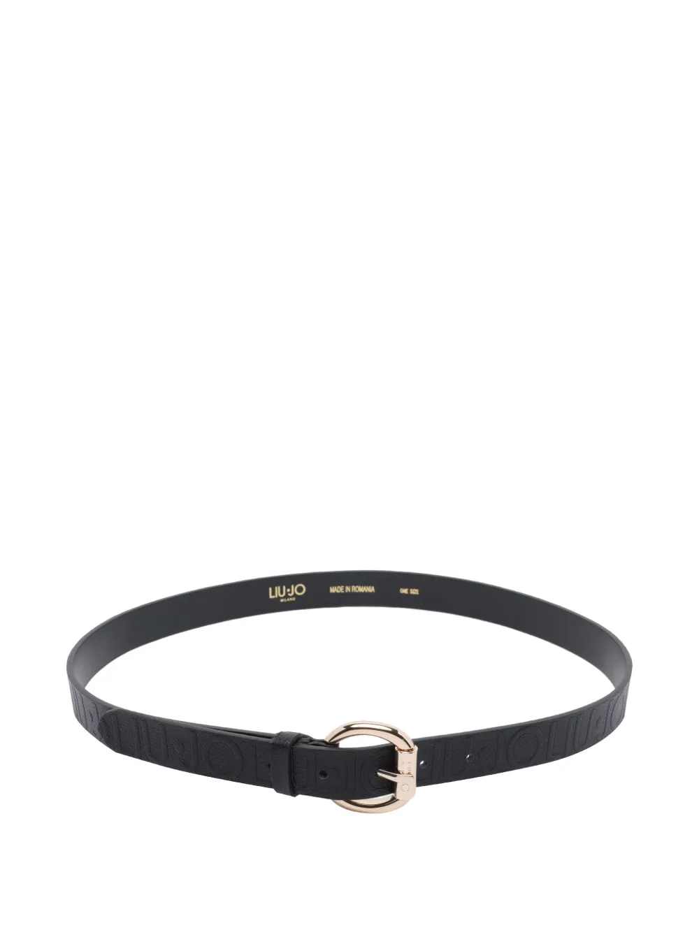 LIU JO buckle closure belt | Black | Image 1