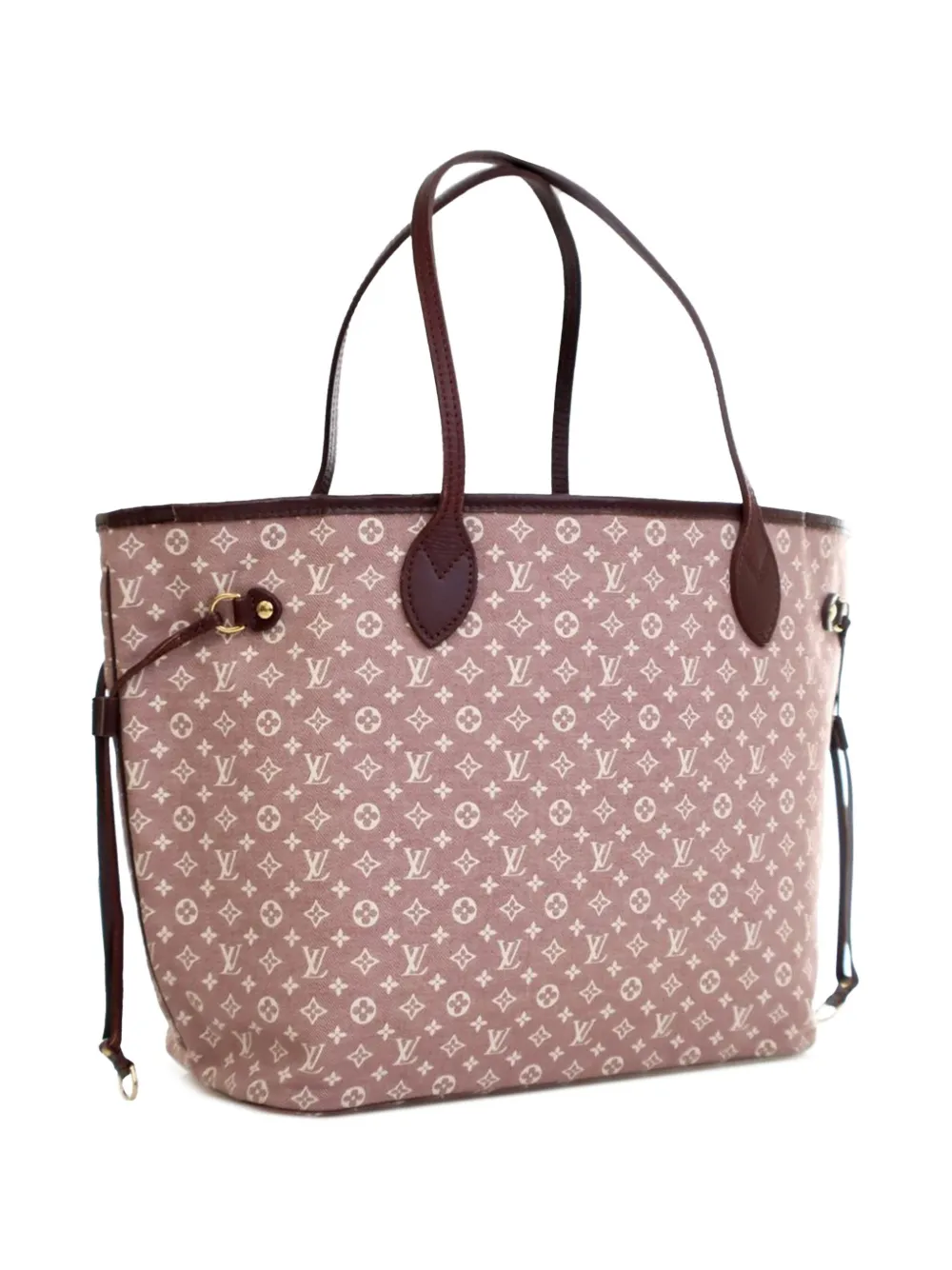 Pre-owned Louis Vuitton 2012 Monogram Idylle Neverfull Mm Tote Bag In Pink