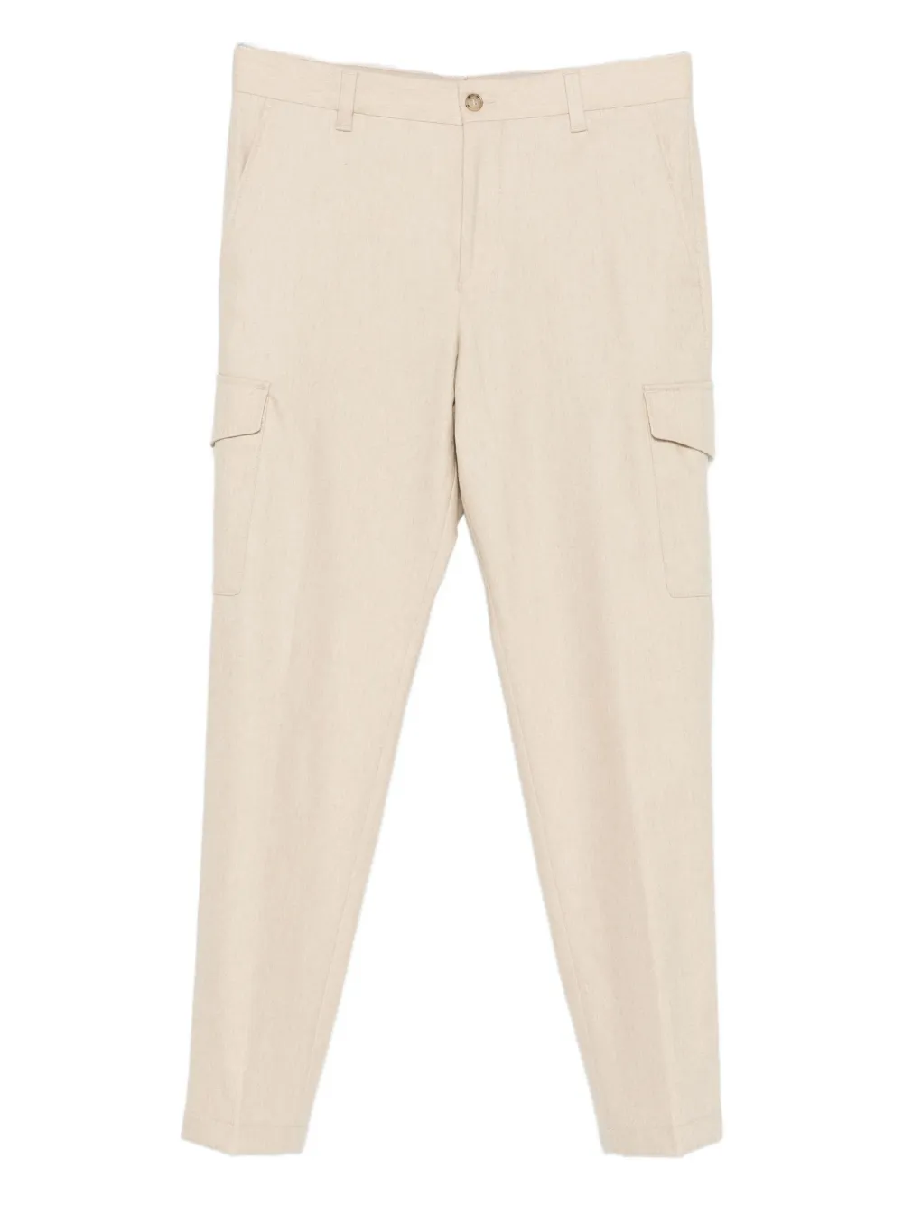 Hugo Boss Cargo-pocket Pants In Neutral