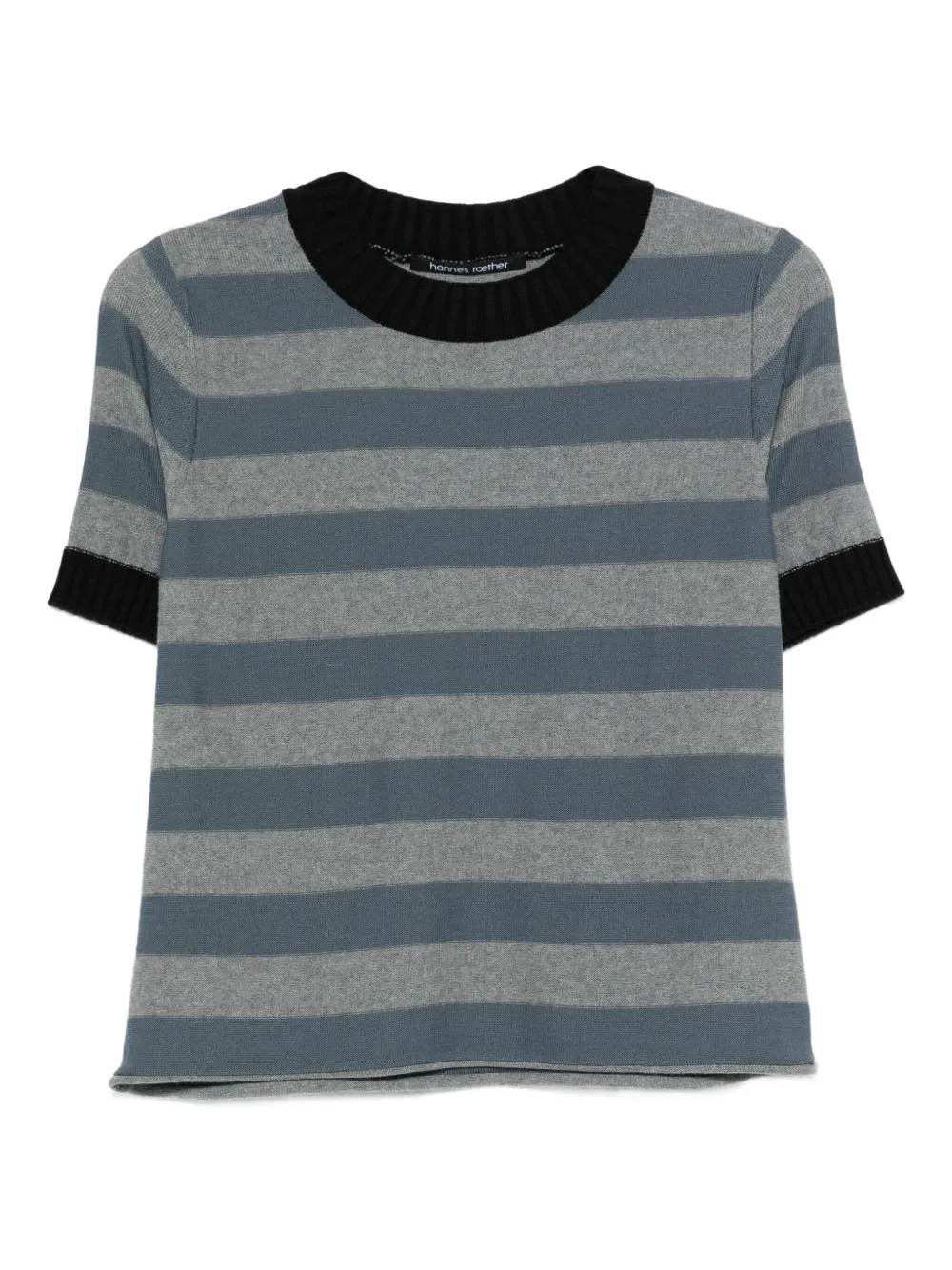 Hannes Roether round-neck T-shirt | Blue | Image 1