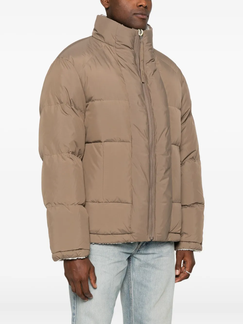 Axel Arigato Lodge Reversible Jacket In Brown