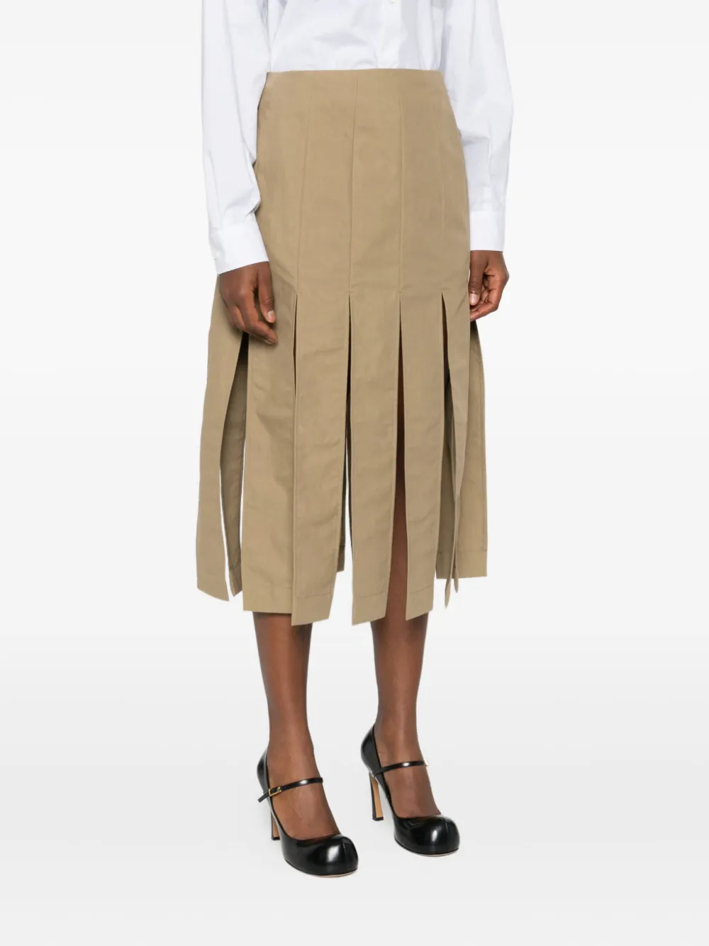 Simone Rocha Rok met split Beige