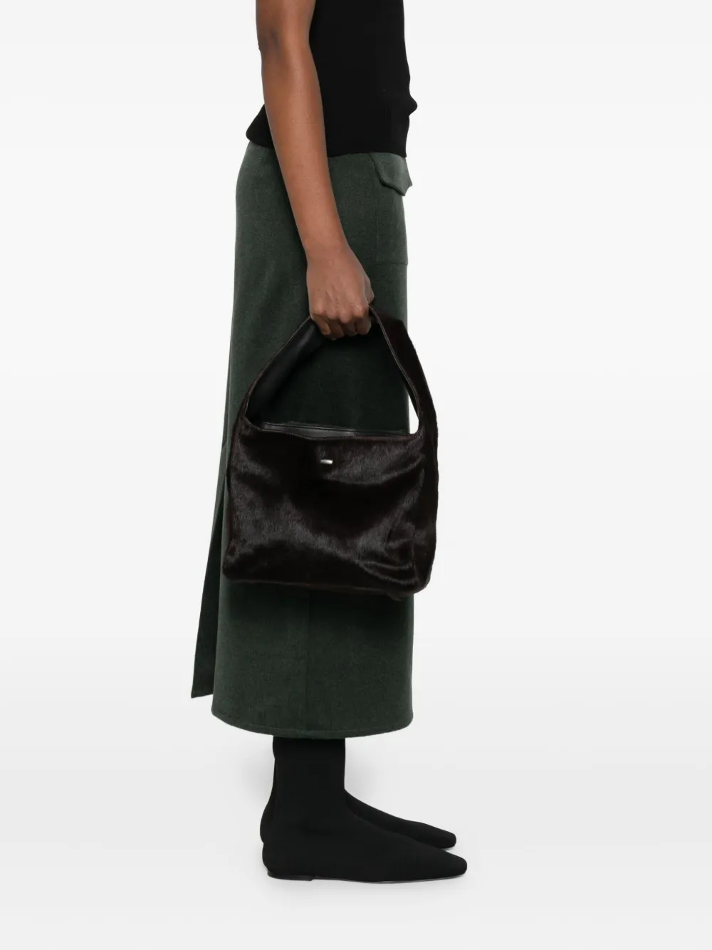 OUR LEGACY Brick shoulder bag - Bruin