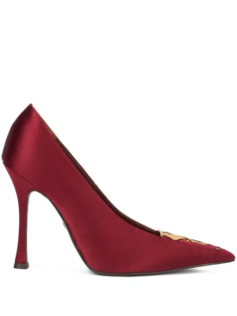 Roberto Cavalli leaf insert pumps