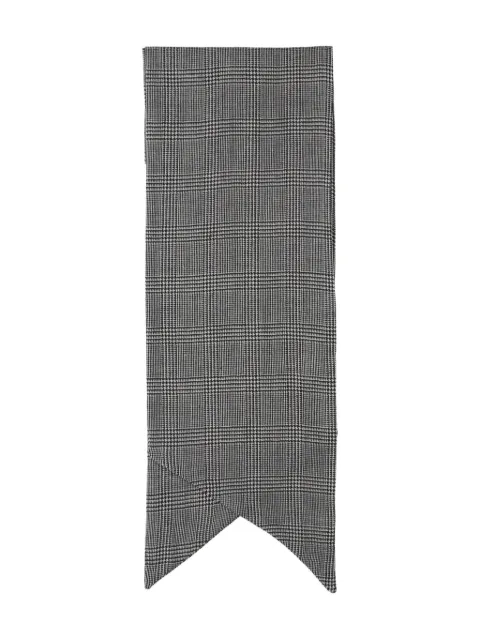 Destin checked scarf