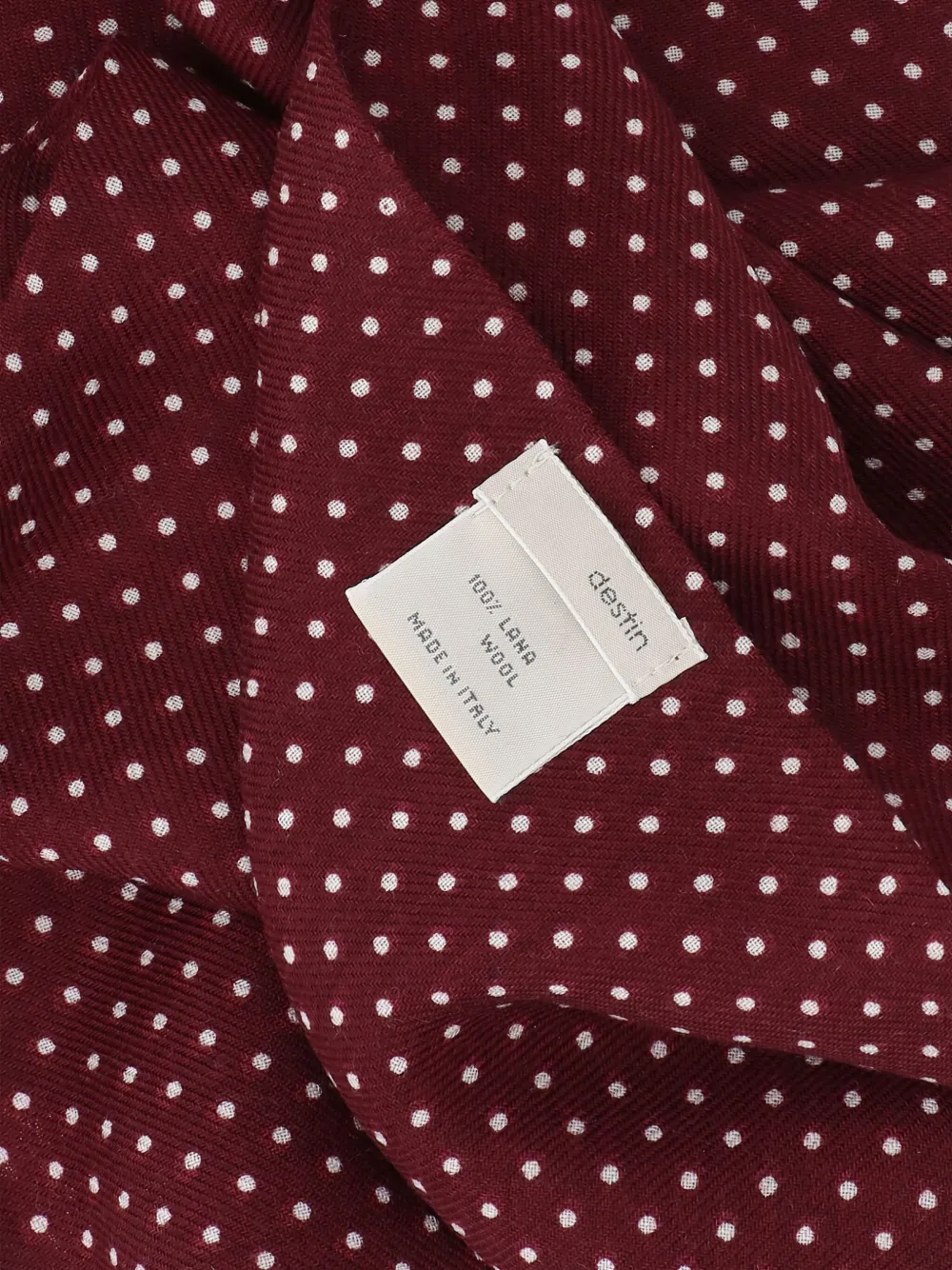Destin Sjaal met stippen - Rood