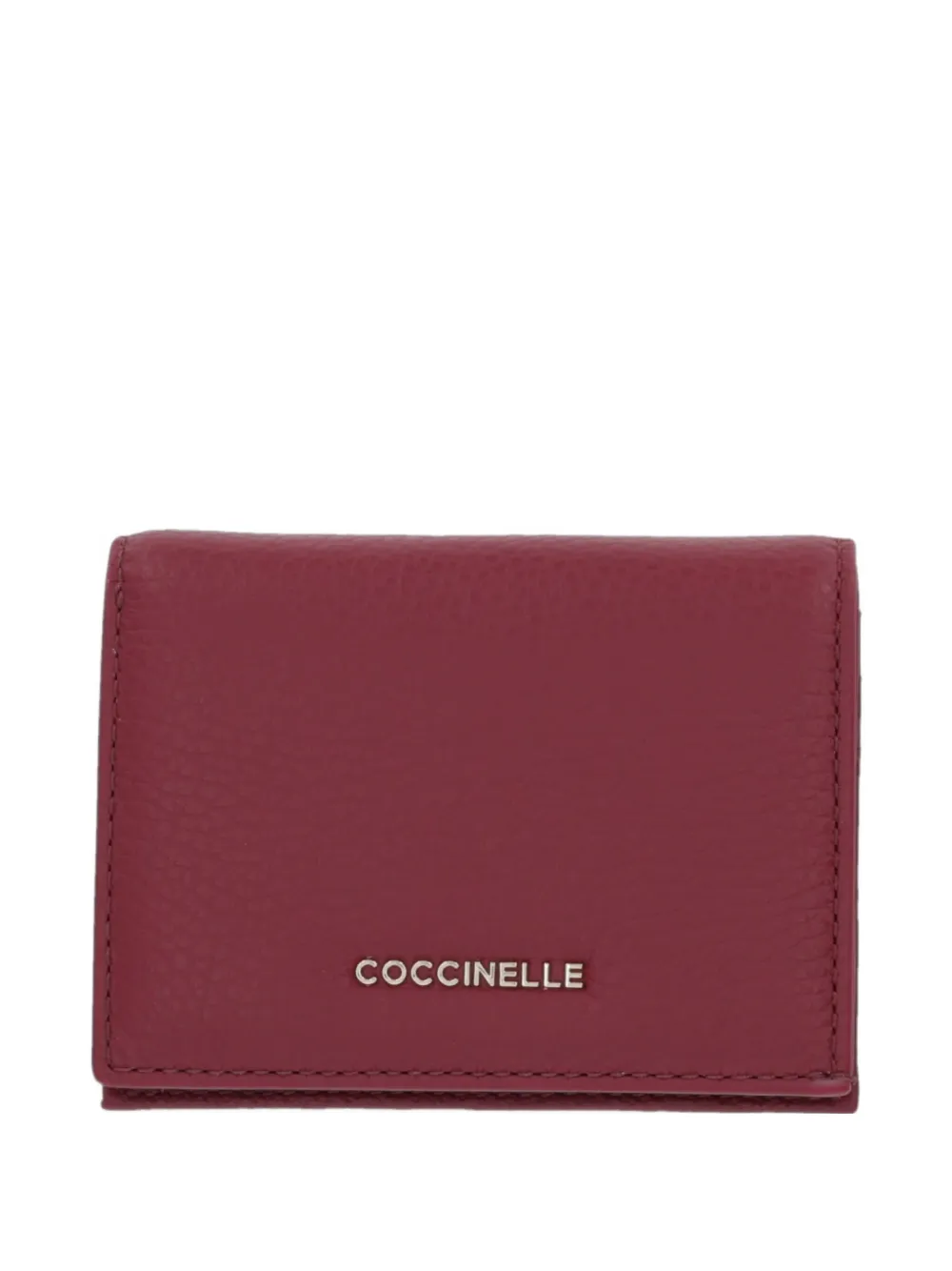 Coccinelle logo-lettering wallet - Rosso