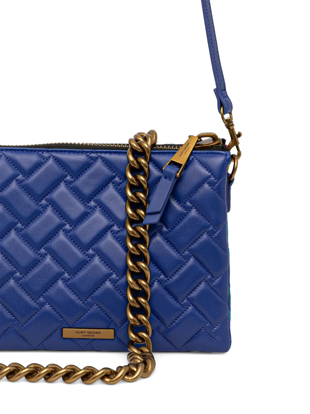 Kurt Geiger Eagle Head-embellishment Cross Body Bag In Pink