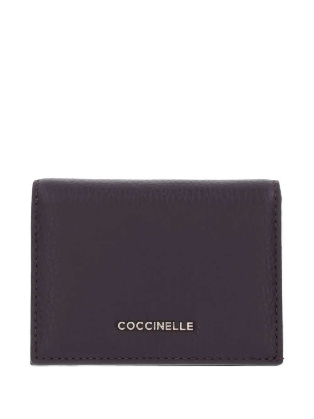 Coccinelle logo-lettering wallet - Viola