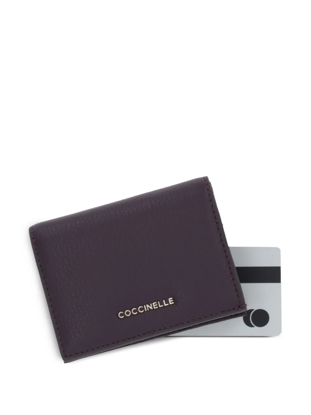 Coccinelle Portemonnee met logo Paars