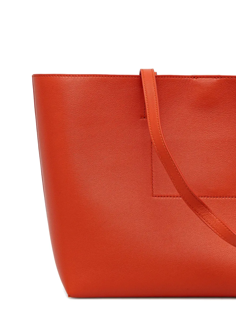 Kurt Geiger Chelsea Shopper Charm Tote Bag In Orange