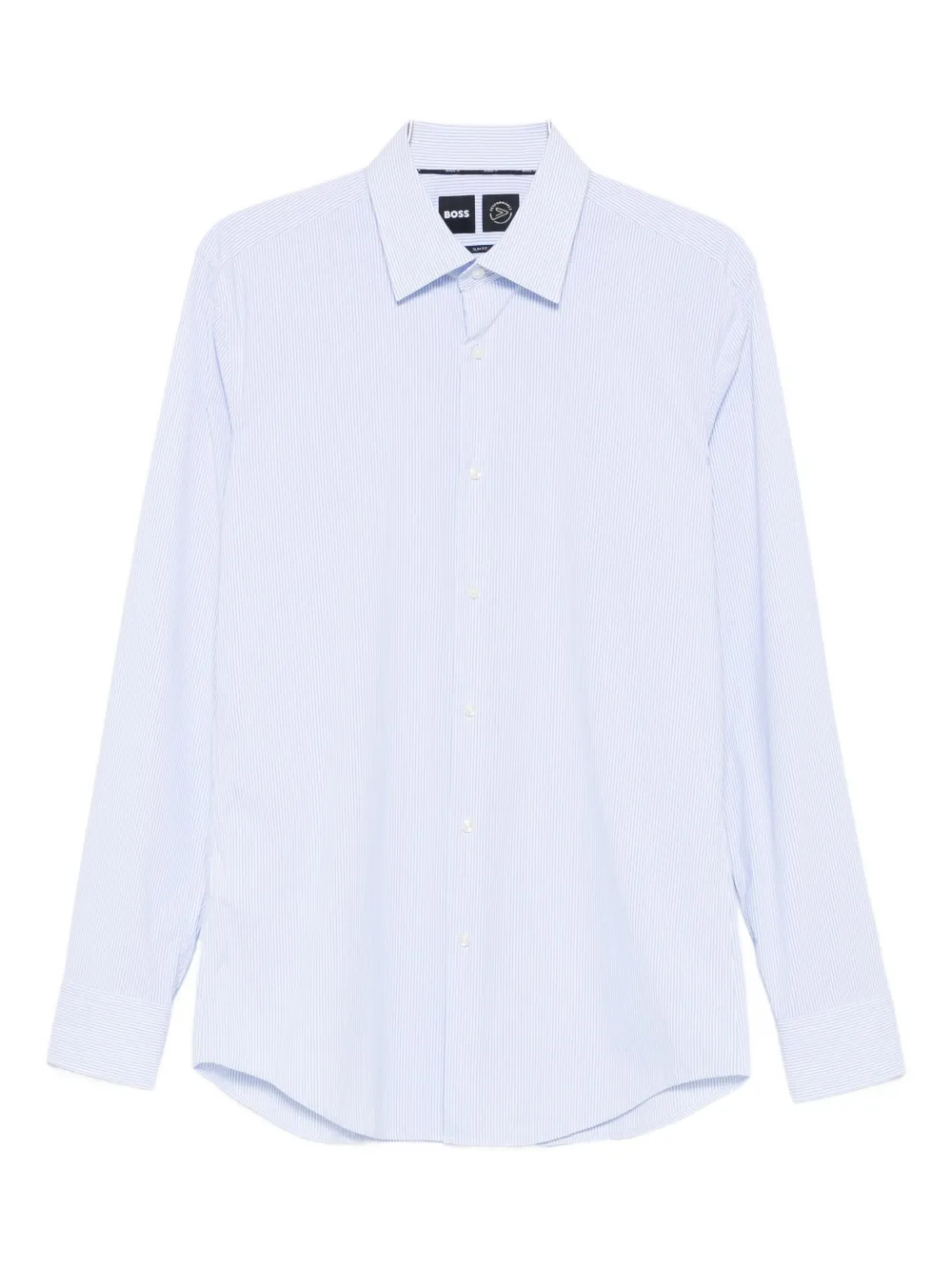 Hugo Boss Striped Shirt In Blue