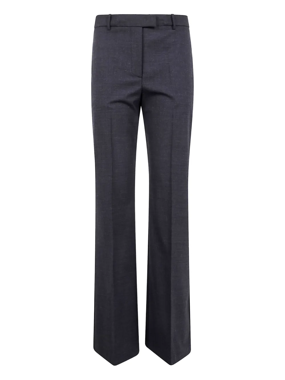 Liviana Conti Joe pressed-crease trousers - Grigio