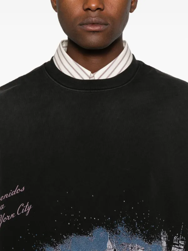  × willy chavarria Tシャツ Willy Chavarria Free Willy T-shirt | Black | FARFETCH