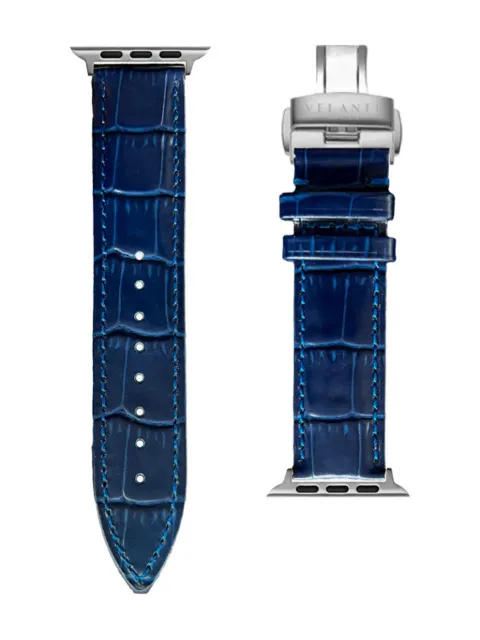 VELANTE leather Apple Watch strap