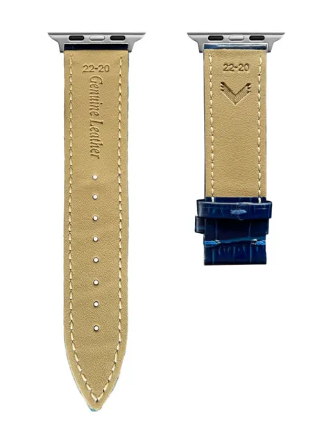 VELANTE leather Apple Watch strap