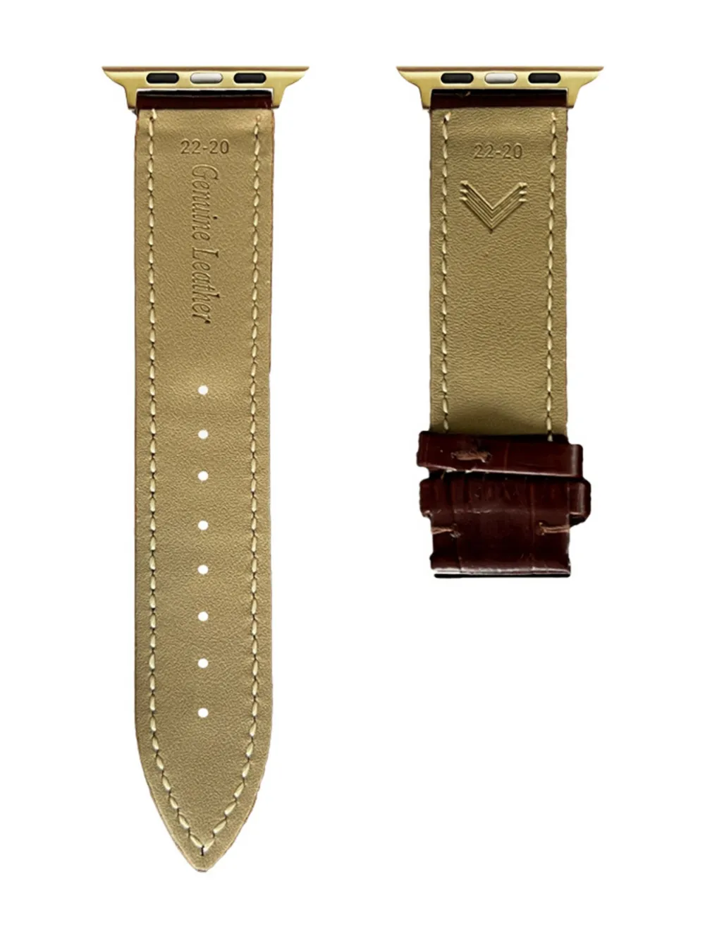 VELANTE leather Apple Watch strap | Men | Image 2