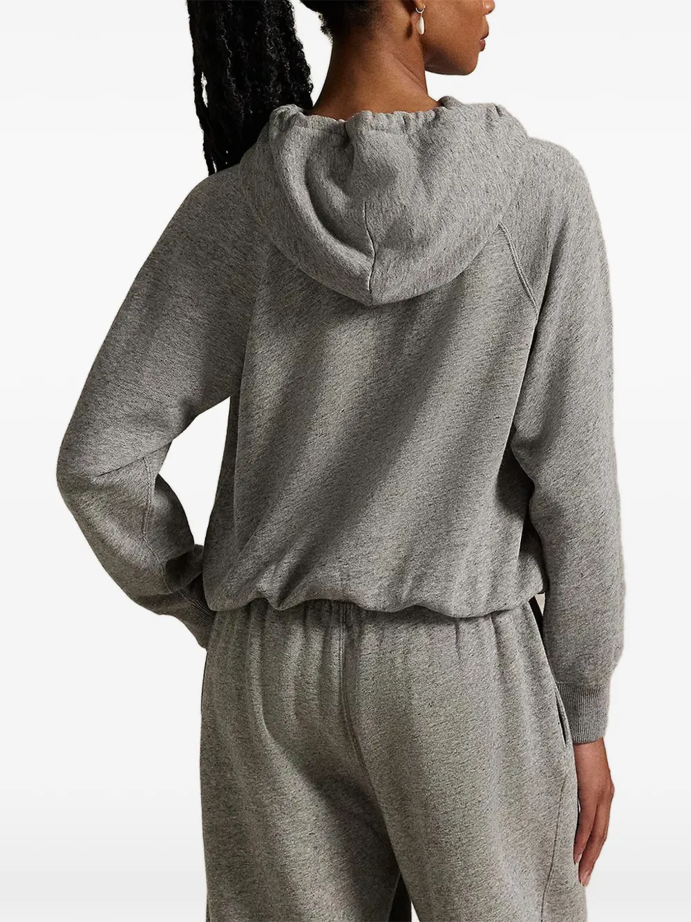  Polo Ralph Lauren Drawstring Hooded Sweatshirt - Grey 