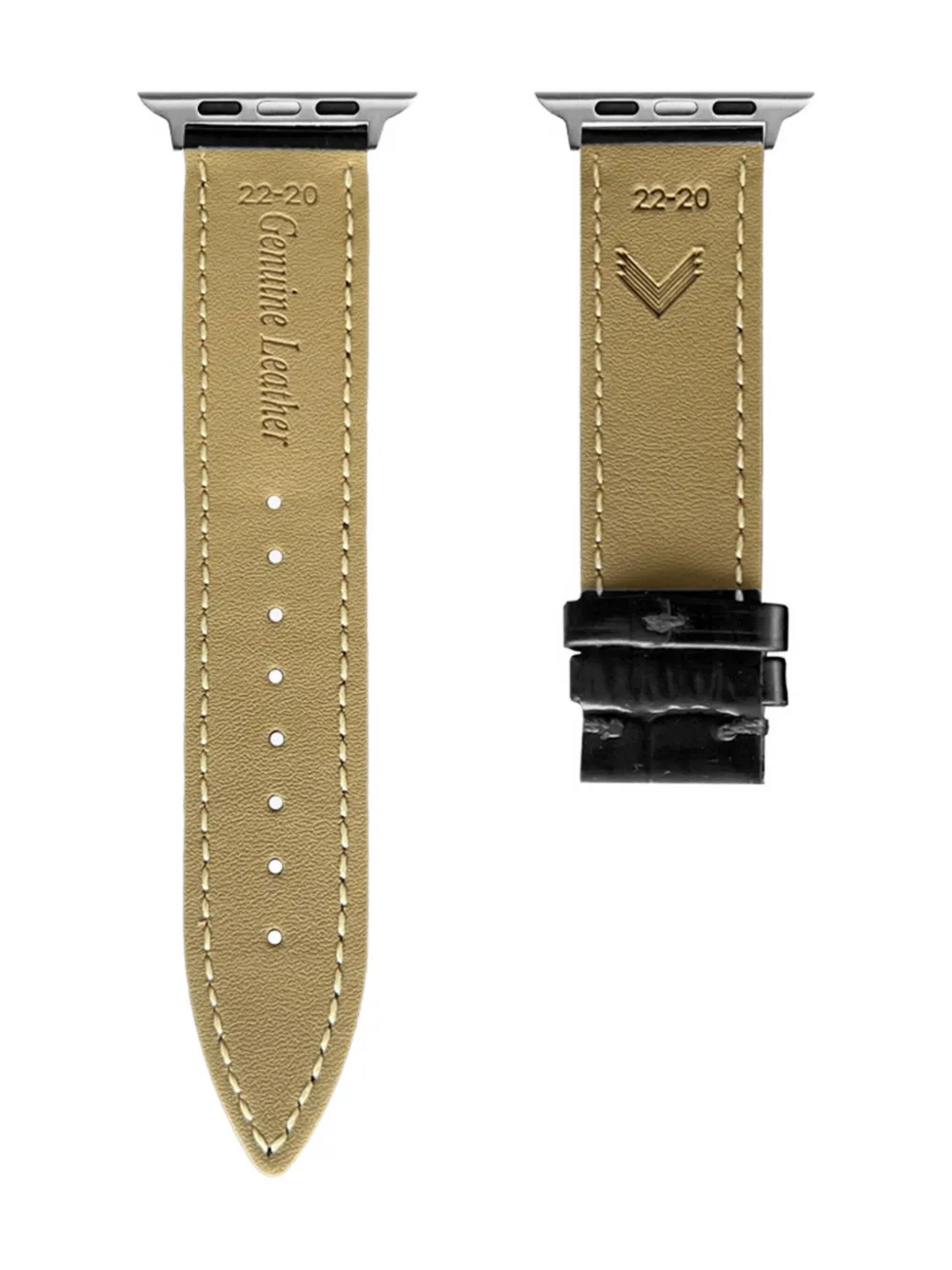 VELANTE leather Apple watch strap | Men | Image 2