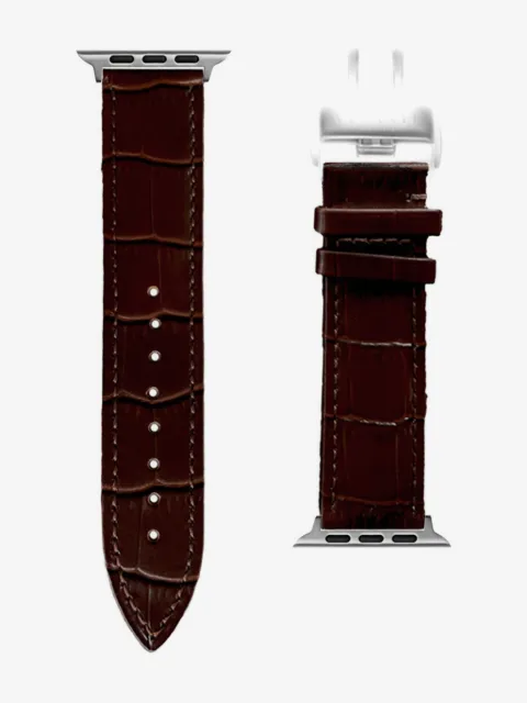 VELANTE leather Apple Watch strap