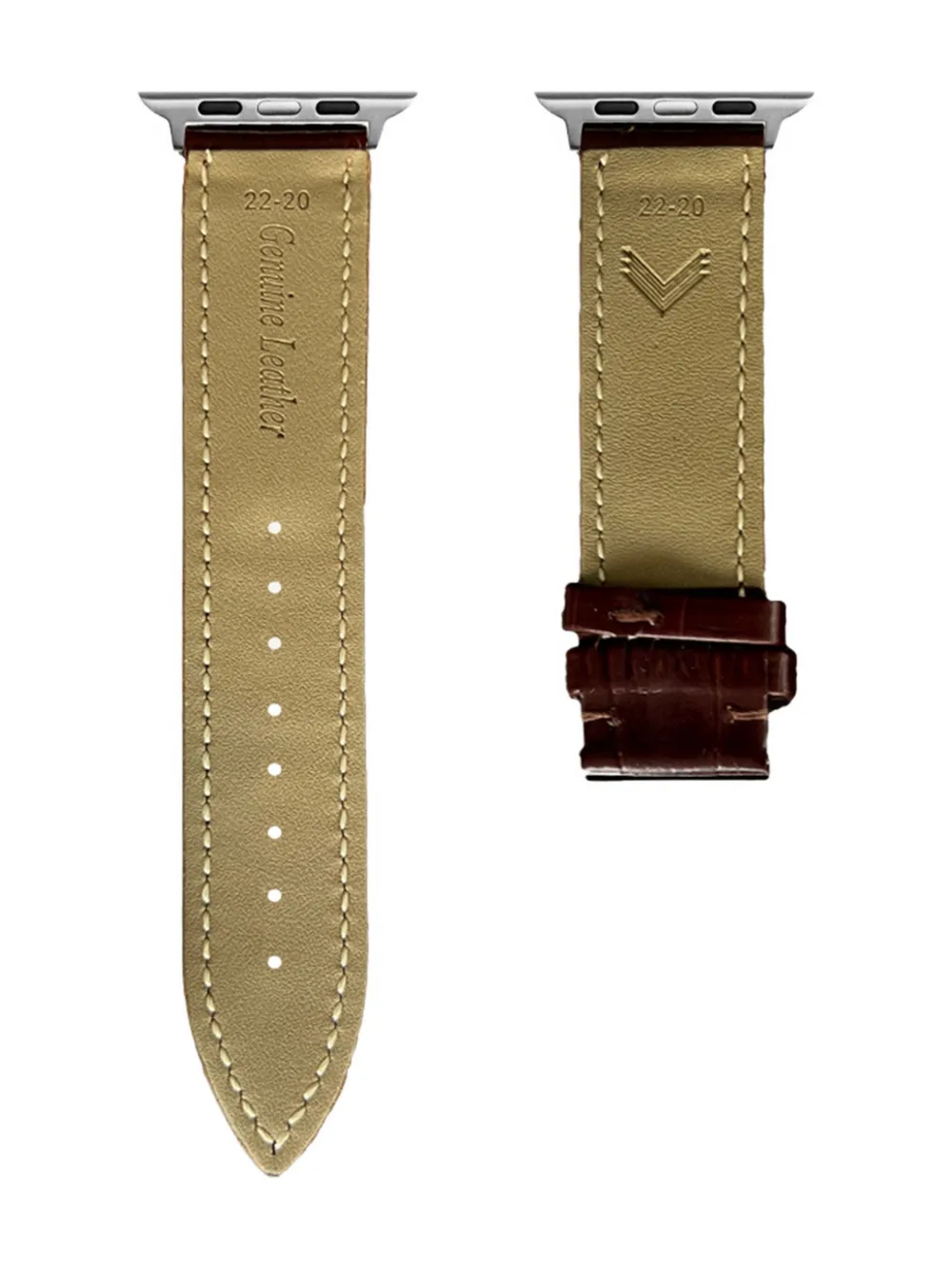 VELANTE leather Apple watch strap | Men | Image 2