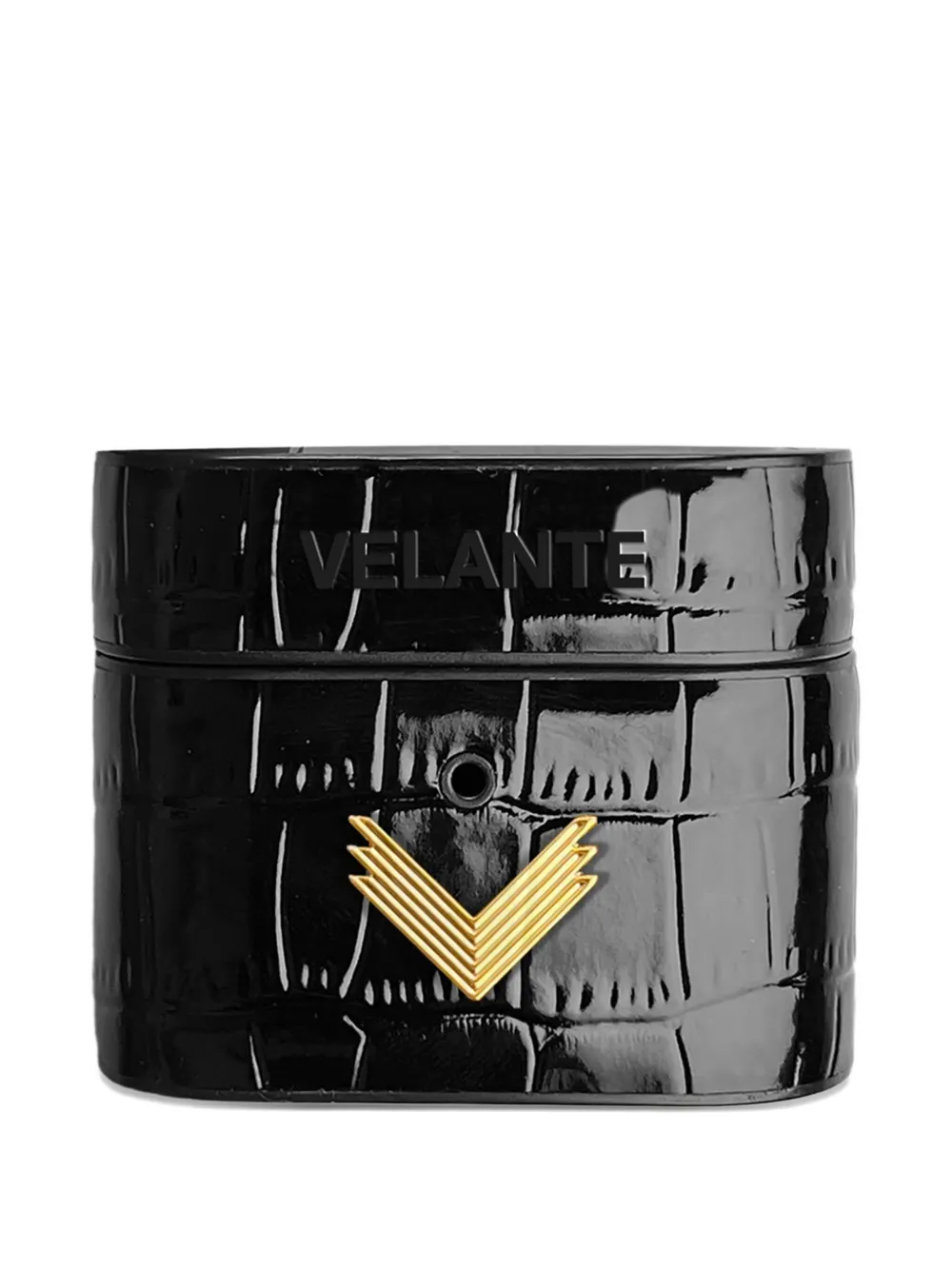 VELANTE leather Air Pods case | Black | Image 1
