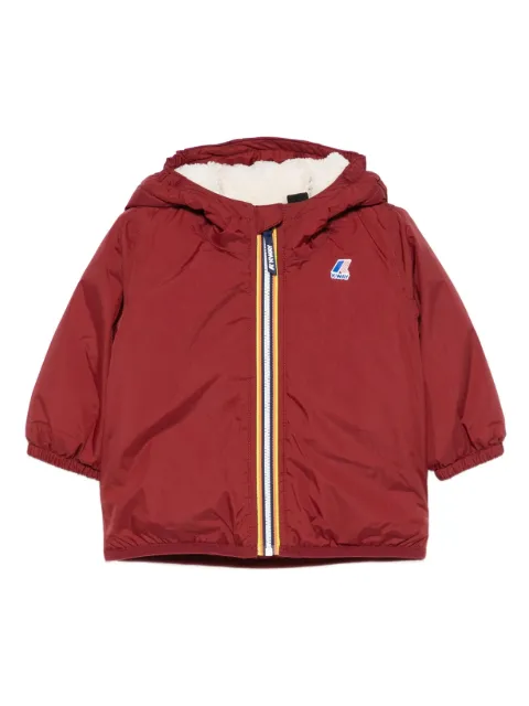 K Way Kids logo-patch jacket