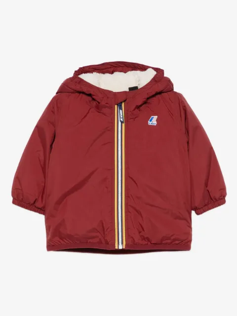 K Way Kids Le Vrai 4.0 Claudine Orsetto logo-patch padded jacket