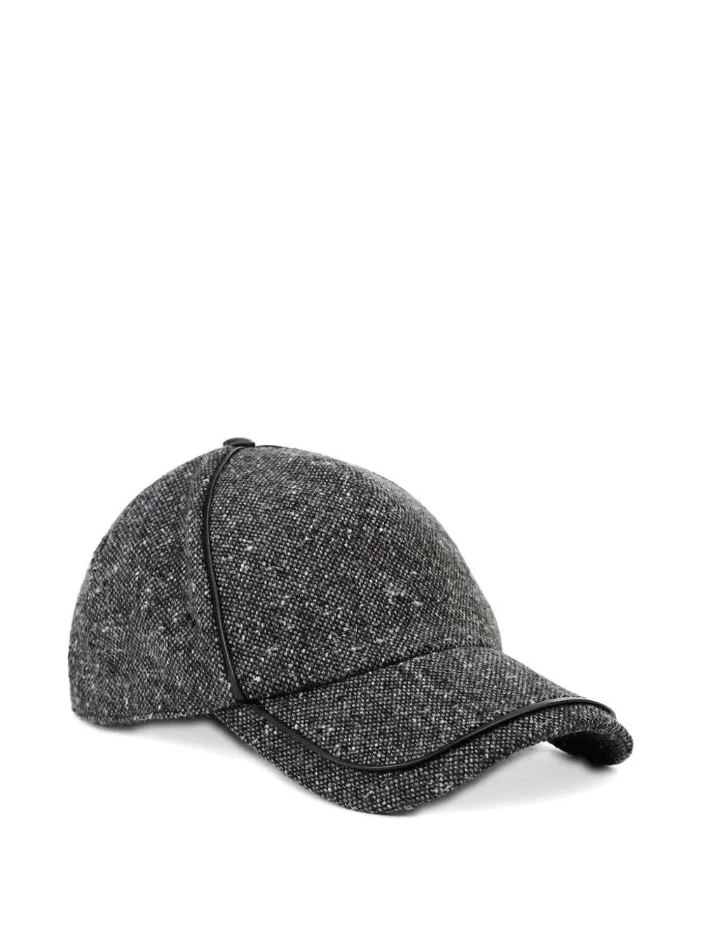Iceberg Bouclé Baseball Cap In Gray