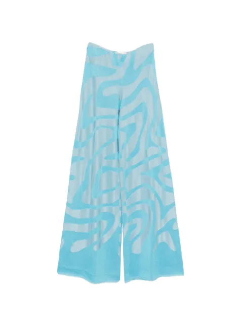 Circus Hotel geometric-pattern trousers