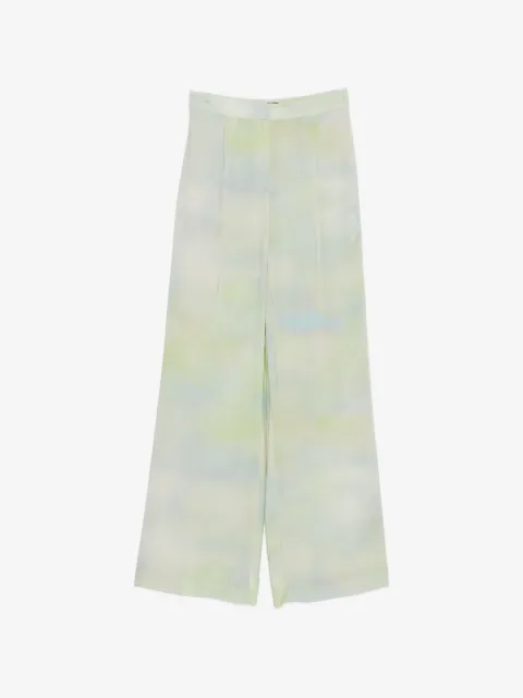 mvp wardrobe Tie-dye flared trousers