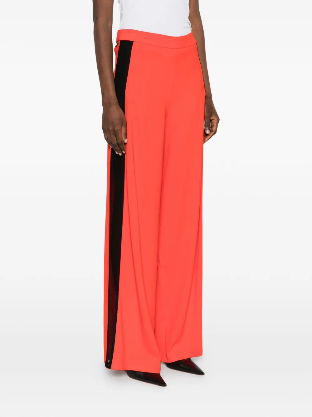 Just Cavalli Broek met wijde pijpen Oranje