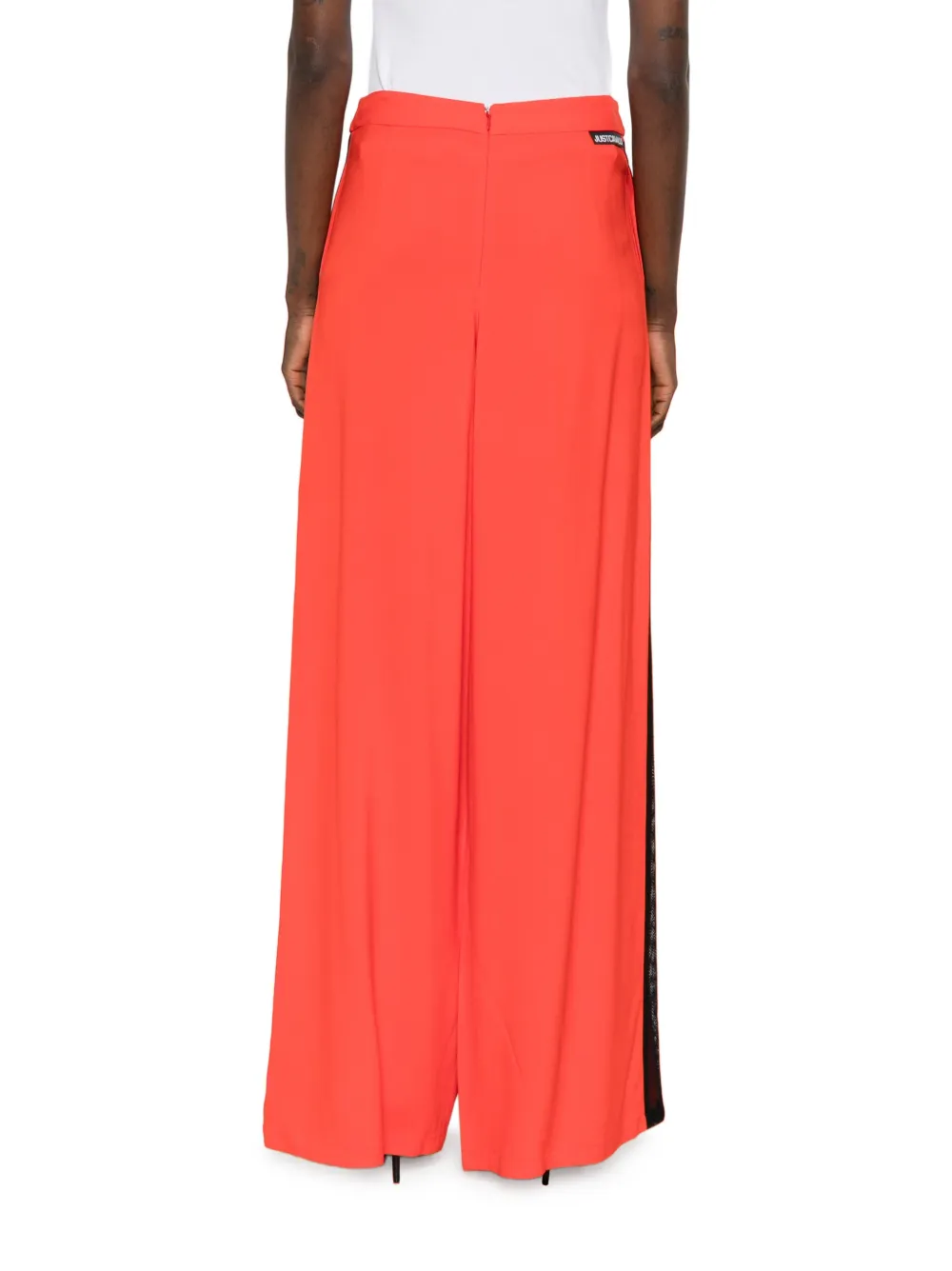 Just Cavalli Broek met wijde pijpen Oranje