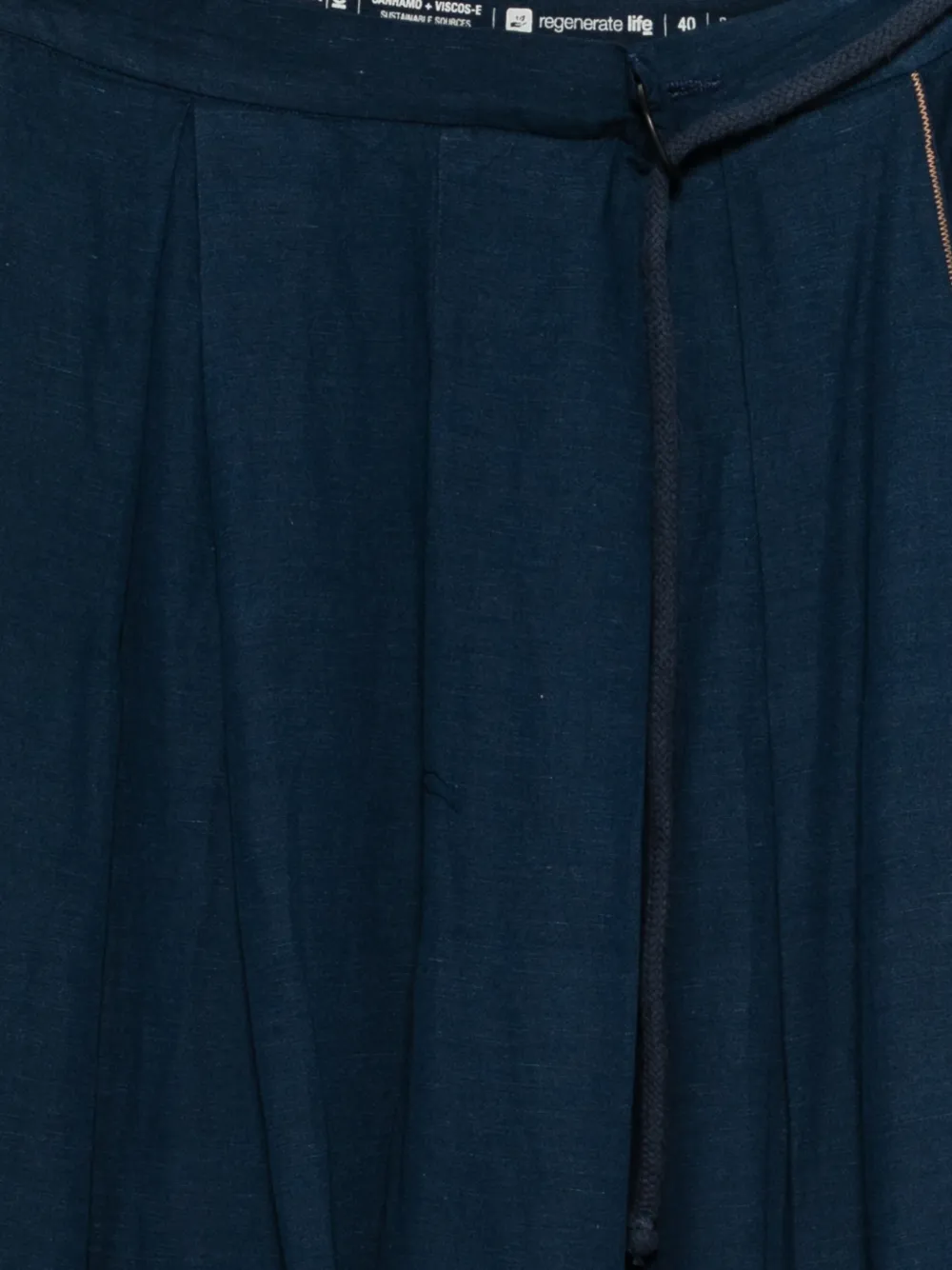 Osklen Broek met trekkoord Blauw