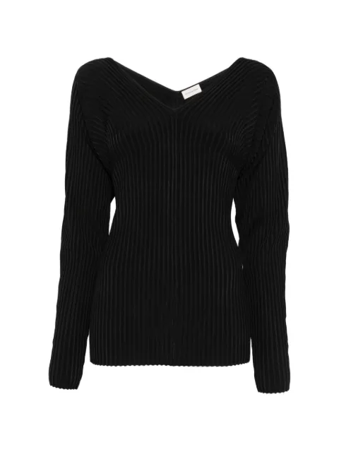 By Malene Birger — Ocoto ribbed V-neck sweater
