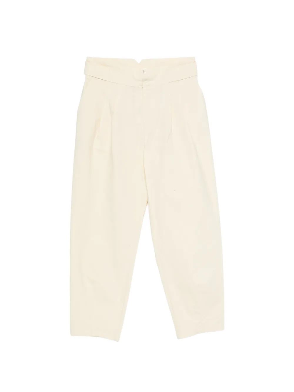 PSOPHIA pleated tapered trousers