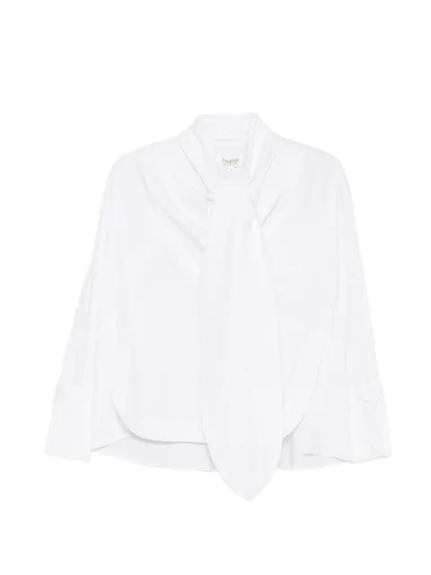 PSOPHIA tie-neck button-cuff blouse