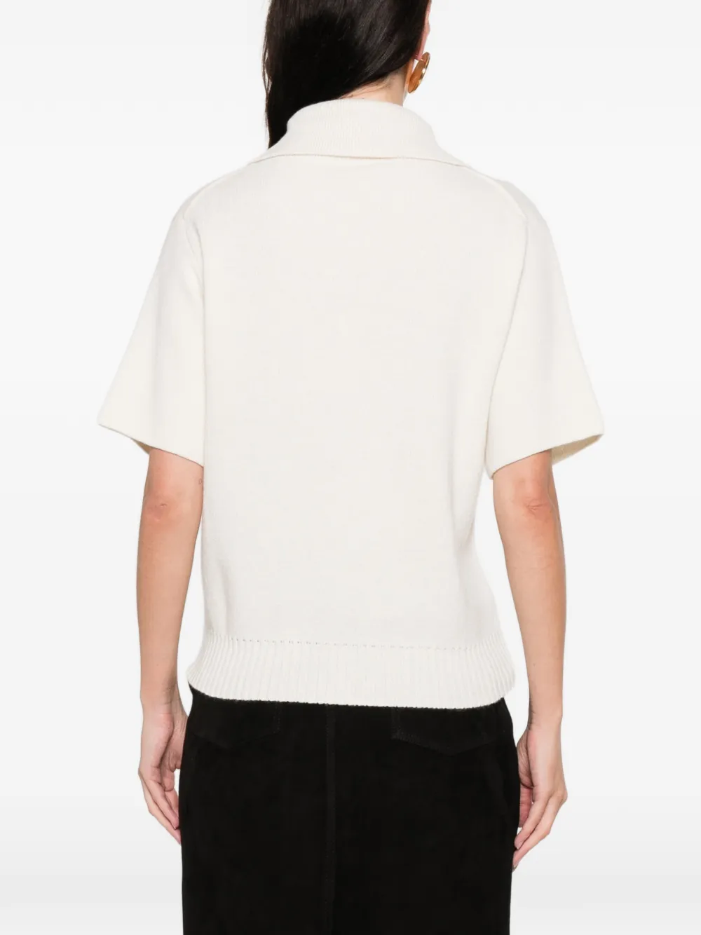 Liviana Conti Cameron Zip-up Sweater In Neutral