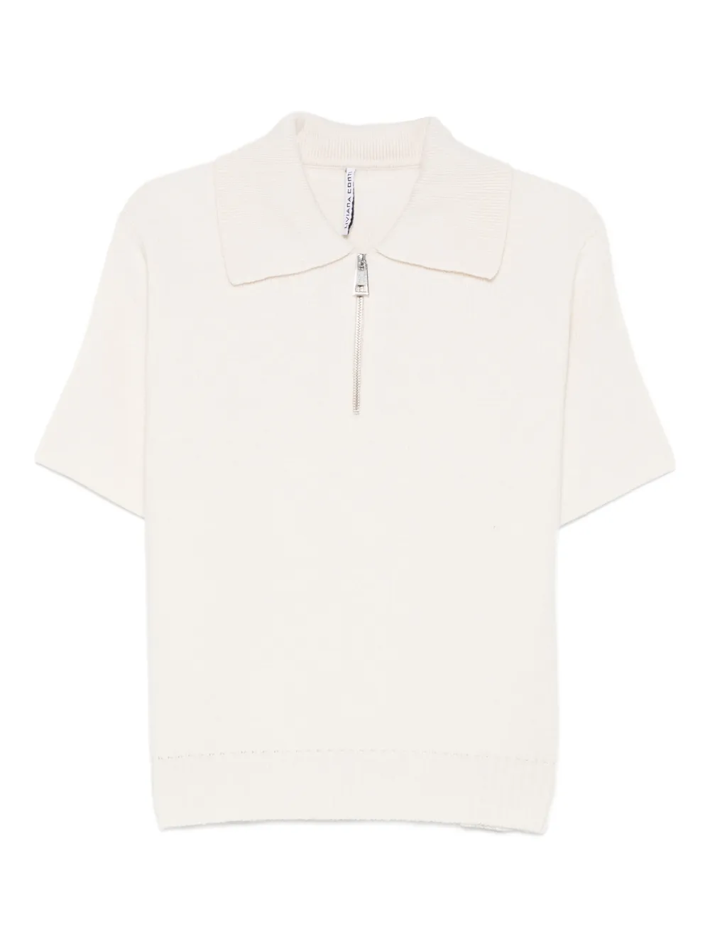 Liviana Conti Cameron Zip-up Sweater In Neutral