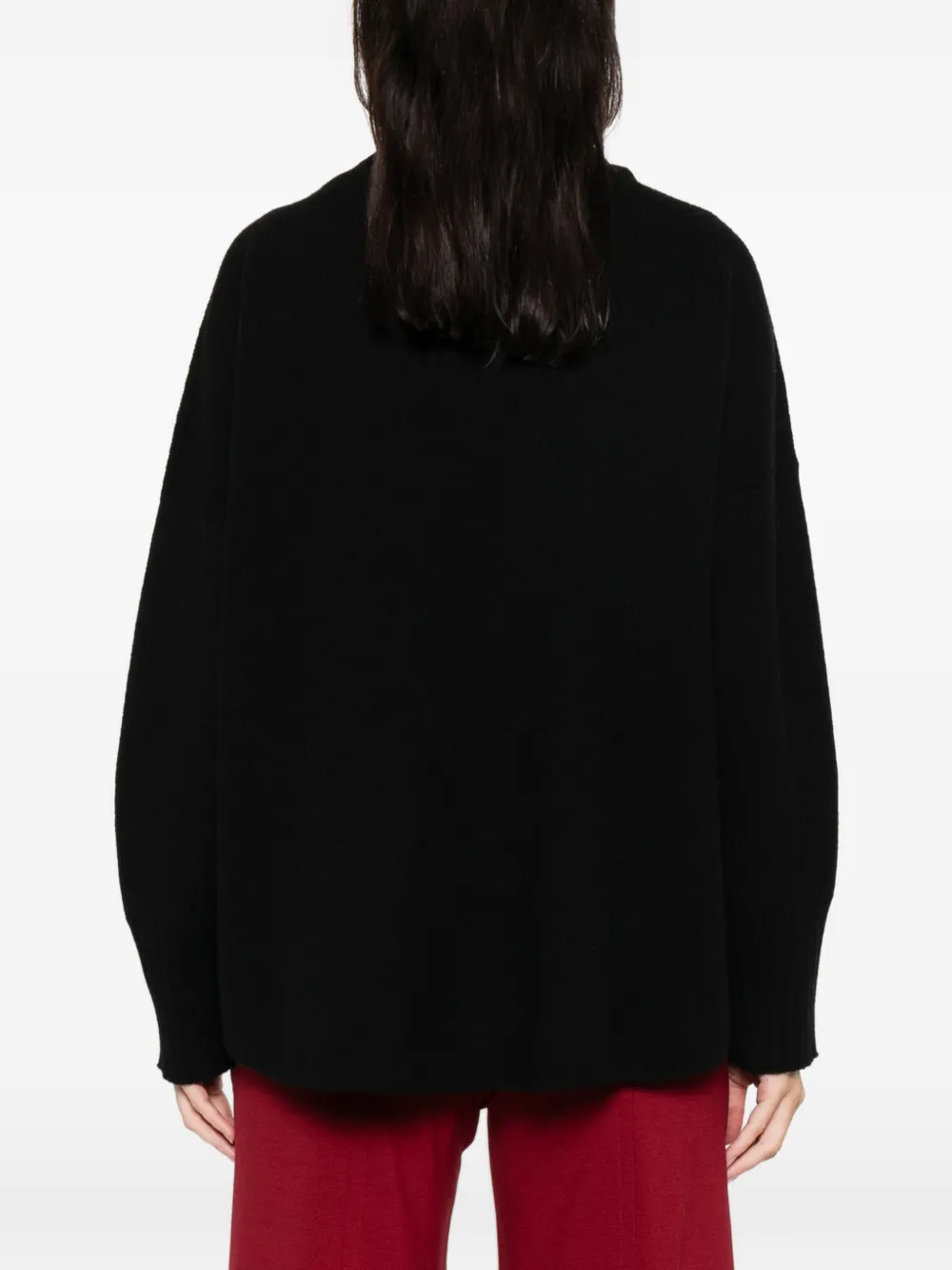 Liviana Conti Carlotta High-neck Sweater In Black