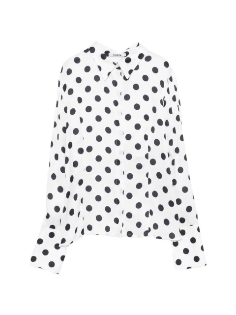 Vivetta polka dot shirt