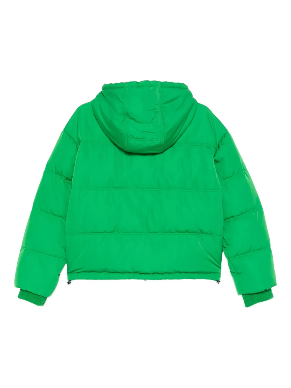 Iceberg Hooded Down Jacket In Green