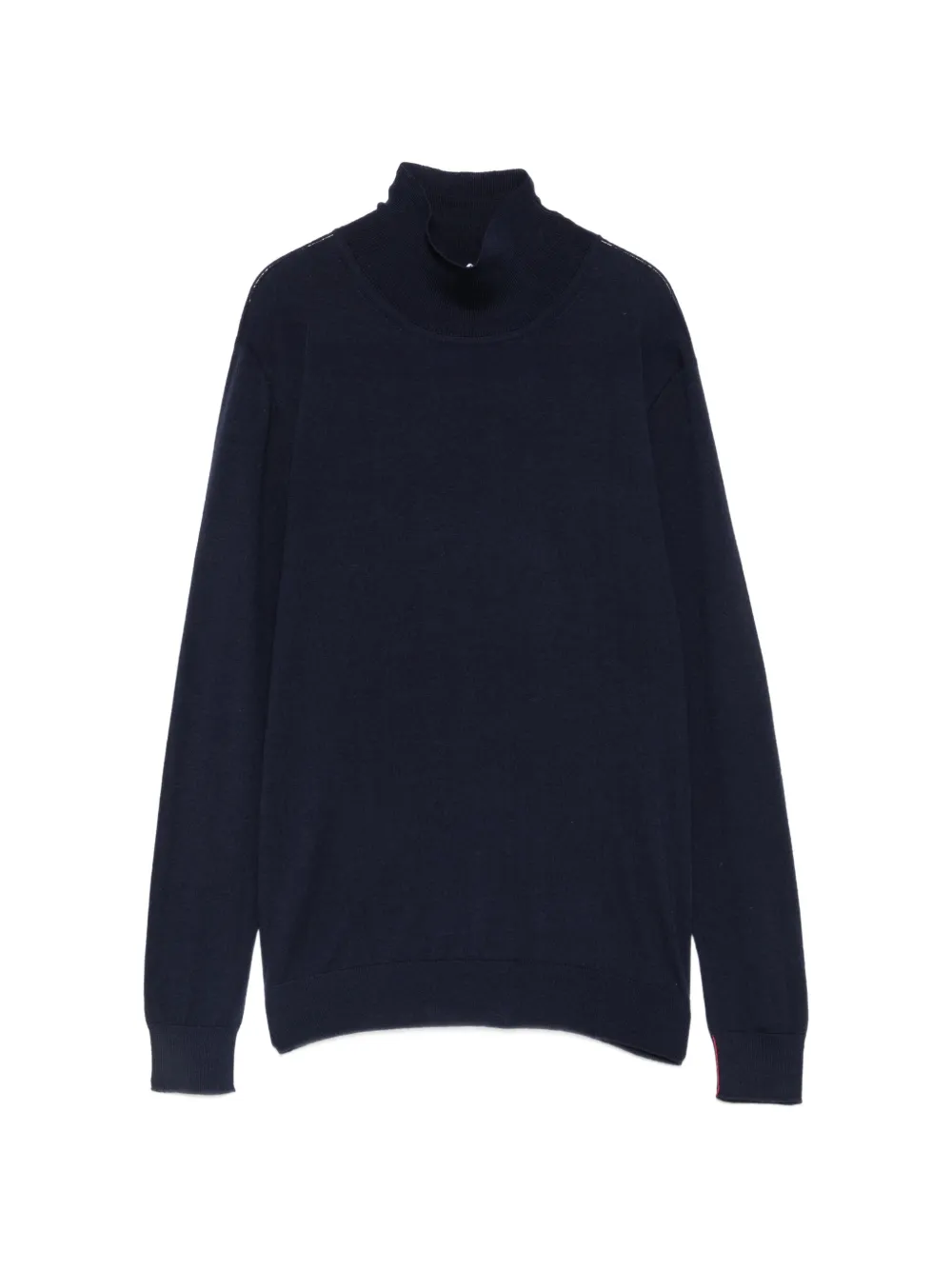 Liviana Conti mock-neck long-sleeve sweater - Blu