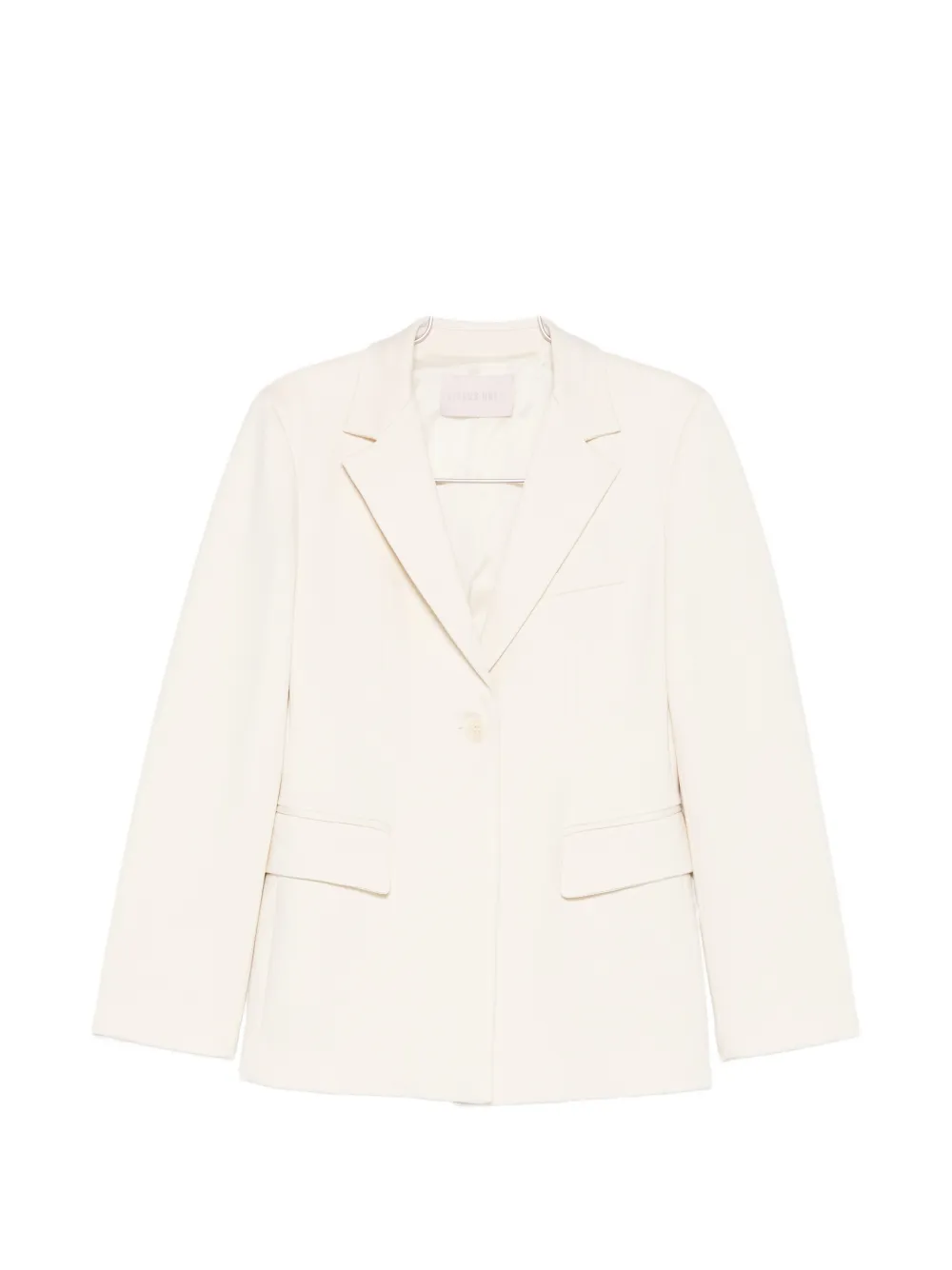 Circus Hotel flap pocket blazer - Toni neutri
