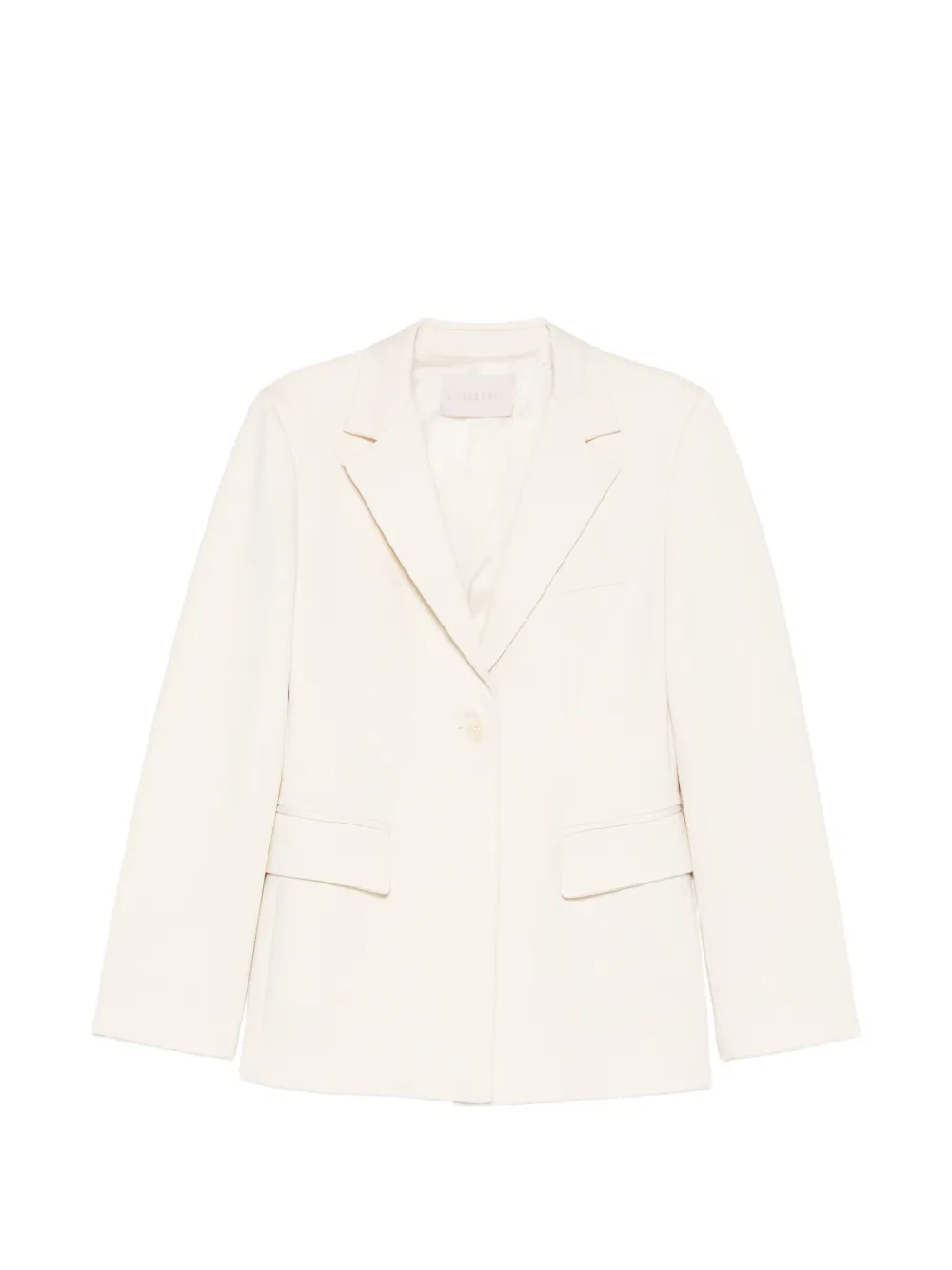 Circus Hotel flap pocket blazer - Toni neutri