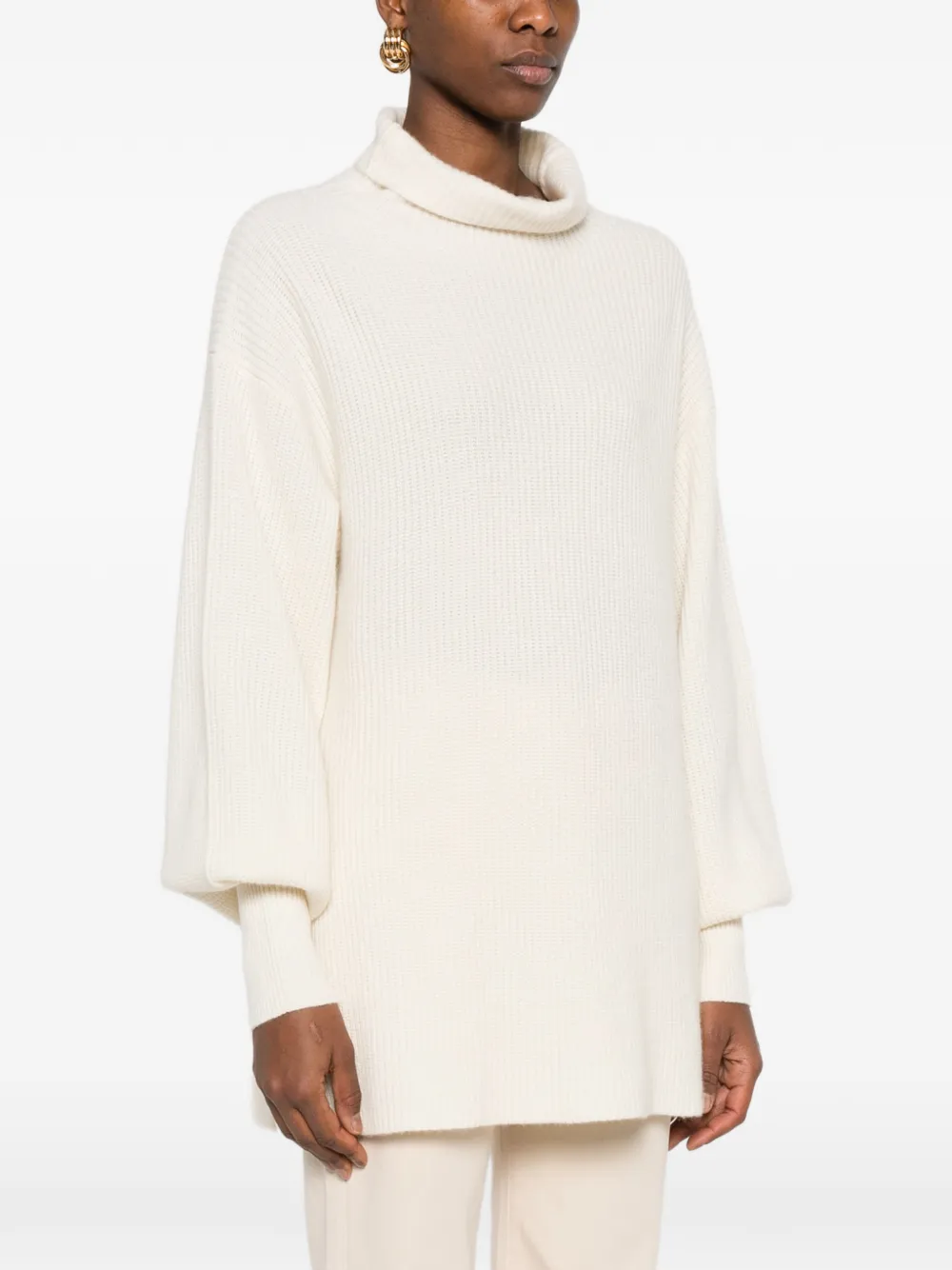  By Malene Birger Roll-neck Sweater - Neutrals 