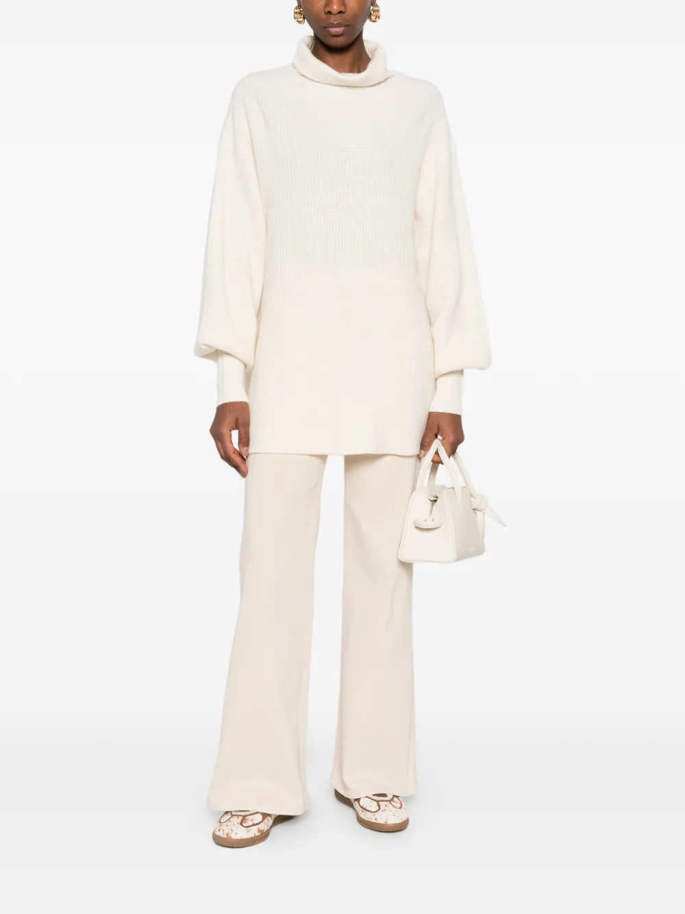  By Malene Birger Roll-neck Sweater - Neutrals 